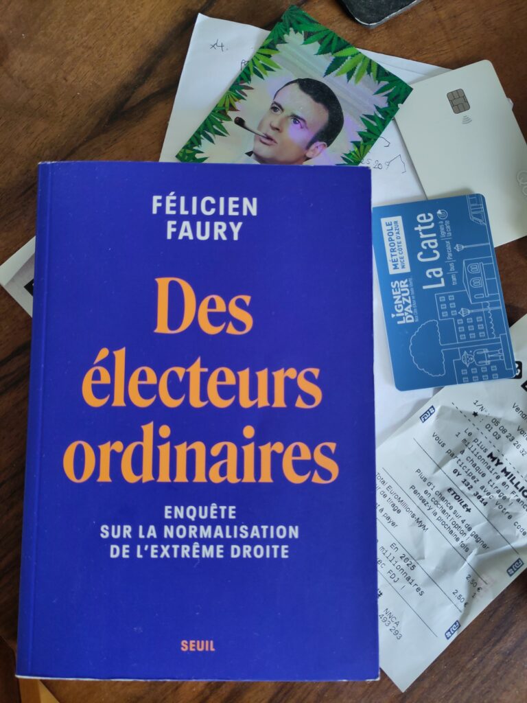 Livre "des électeurs ordinaires" de Félicien Faury